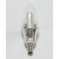 10-Pack LED E12 Daylight 60W Equivalent Candelabra LED - 6W LED 450 Lumens Round-top Candelabra Bulb Natural White 4000K Bulb